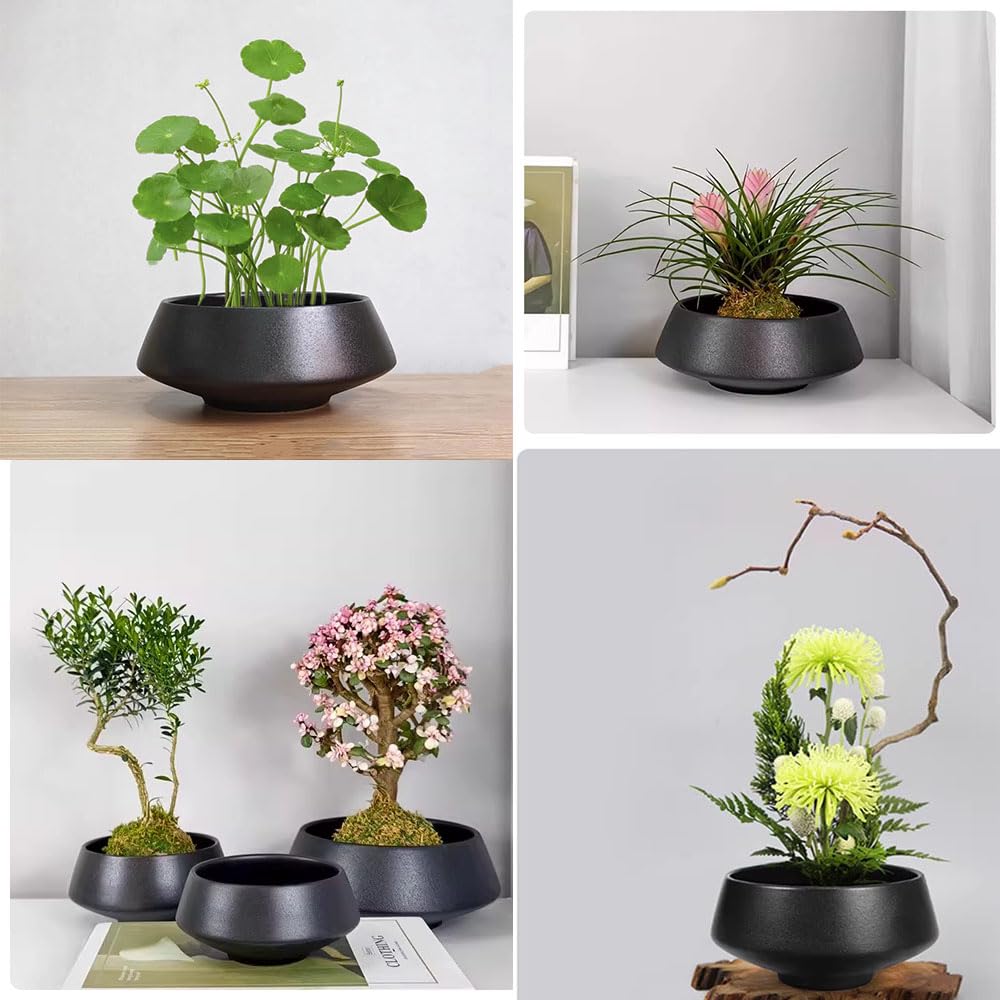 花器　水盤　花瓶まとめ売り Amazon.co.jp: 花器 水盤花瓶生け花花器陶器生け花用花き Fukuka1個